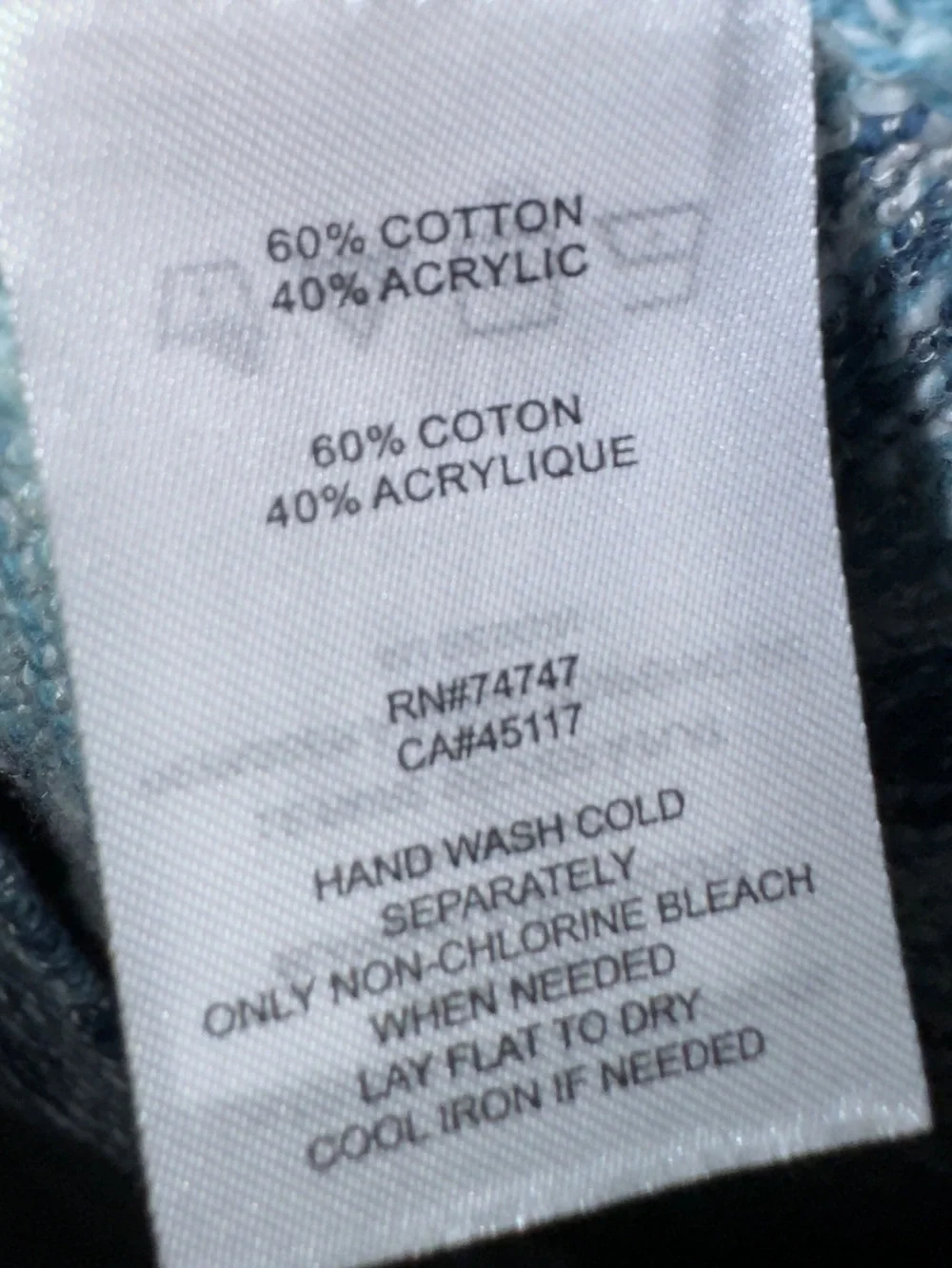NWT Natural Reflections Space Dye Knit Sweater L - Picture 9 of 13